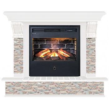 Панорама грот цветной (белый)+Samba 3D