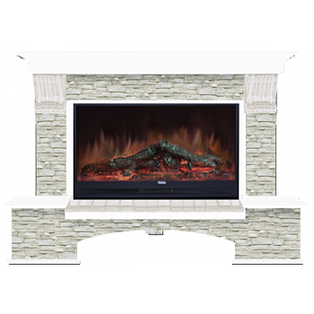 Бостон Грот однотонный 86 (белый)+Premier S86