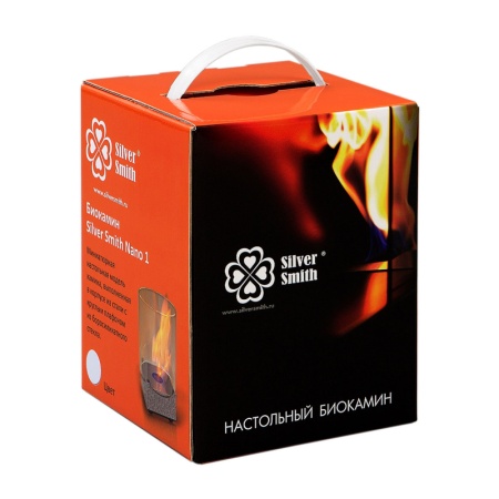 Биокамин настольный Silver Smith Nano 1 Premium Grey по цене 8 900 руб.