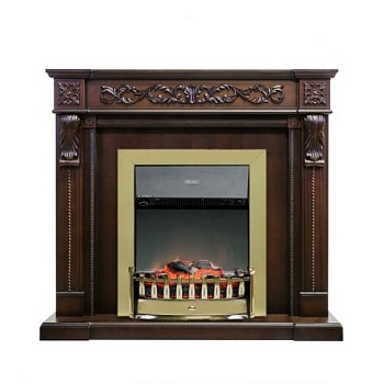 Neapol (махагон коричневый антик)+Lydon Brass