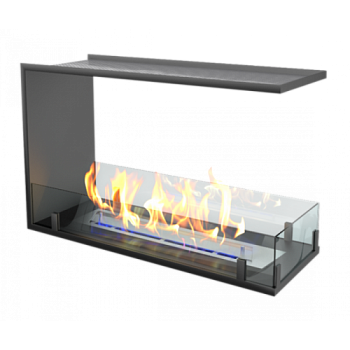 Встраиваемый торцевой сквозной очаг ZeFire Standart 1000