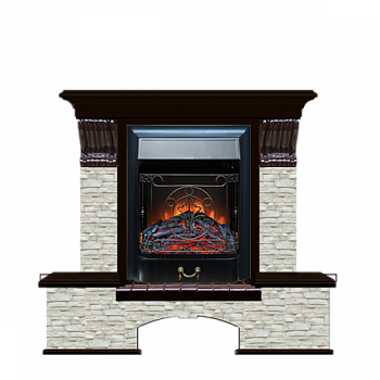 Бостон К Грот однотонный (венге)+Majestic Black