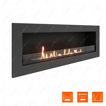 Биокамин SteelHeat ONE 1100 стекло