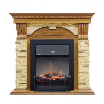 Dublin арочный сланец (дуб)+Lydon Black