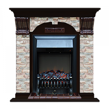 Арочный Грот цветной (венге)+Fobos Black