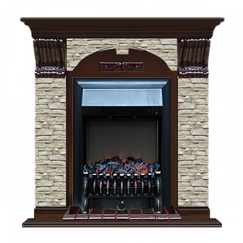 Арочный Грот однотонный (дуб)+Fobos Black