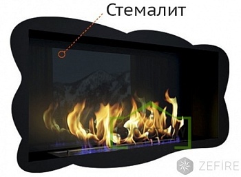 Стемалит для Биокамина торцевой Standart 1100