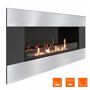 Биокамин SteelHeat GRAND-H 900 XL стекло + стемалит