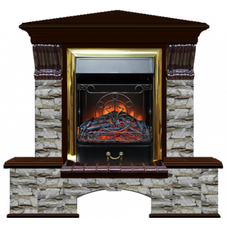 Бостон К Алтай угловой (дуб)+Majestic Brass