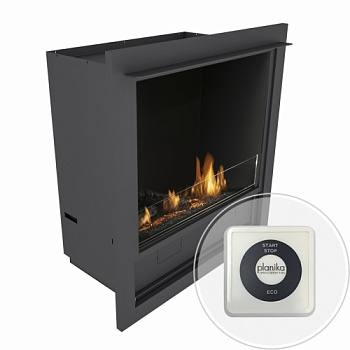 Биокамин  L-Fire in Casing with Frame + mesh