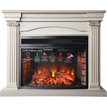 Афина (бежевый с золотой патиной)+Panoramic 33 Led FX