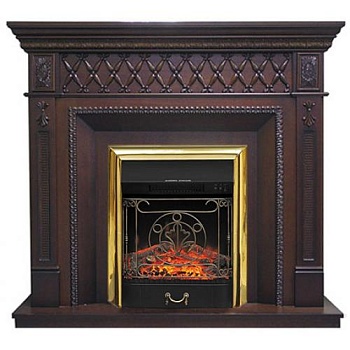 Alexandria (махагон коричневый антик)+Majestic FX Brass