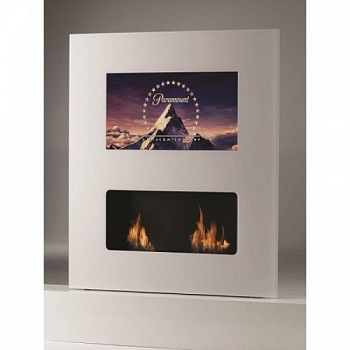 Биокамин Safretti Double Vision 46" Blanc