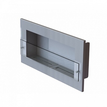 Биокамин Window II Glass grey