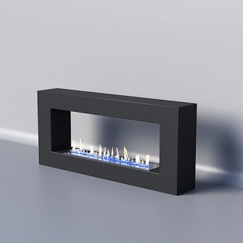 Биокамин "Русский огонь" Холл 900 настольный чёрный