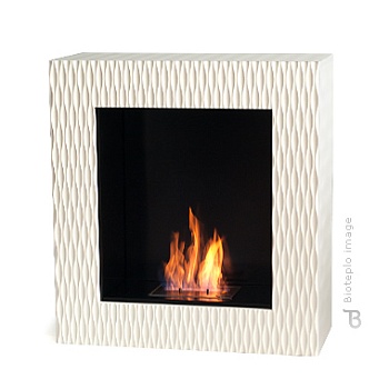 Биокамин Bioteplo 3D-Cube WHITE