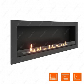 Биокамин SteelHeat ONE 1400 стекло