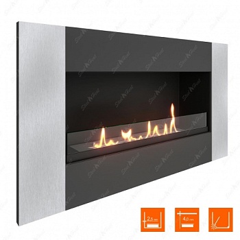 Биокамин SteelHeat GRAND-V 900 стекло