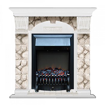 Арочный Карелия (белый)+Fobos Black