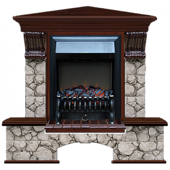 Бостон К Карелия угловой (красное дерево)+Fobos Black