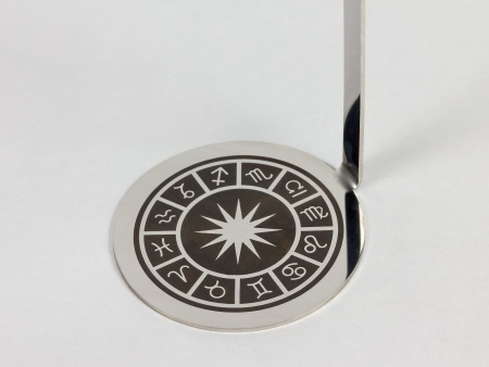 Настольный биокамин Lux Fire Зодиак "Весы" Чёрный по цене 15 000 руб.