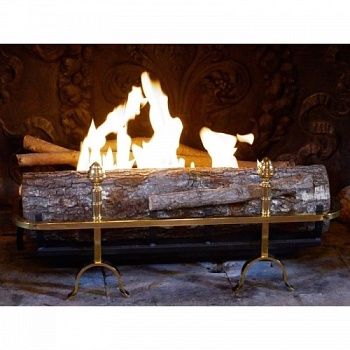 Каминная вставка Биокамин Chateau de Changy Colisee Laiton