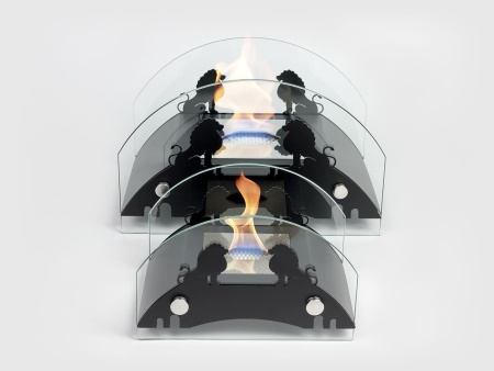 Настольный биокамин Lux Fire "Царский мост" S Чёрный по цене 9 990 руб.