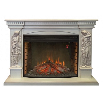 Diva (белый с патиной)+FireSpace 33 S IR