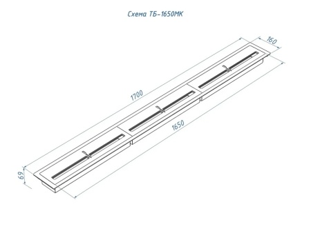 Топливный блок GOOD FIRE 1650 МУ по цене 141 790 руб.