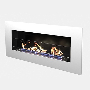 Биокамин "Русский огонь" Блонд 1200V встраиваемый с декоративным стеклом (стемалитом)