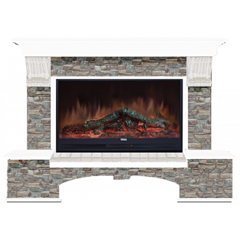 Бостон Грот цветной 86 (белый)+Premier S86