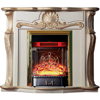 Грация (бежевый с золотой патиной)+Majestic Brass